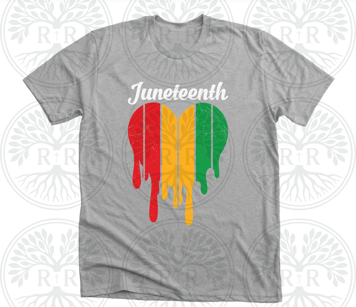 Juneteenth Heart T-Shirt