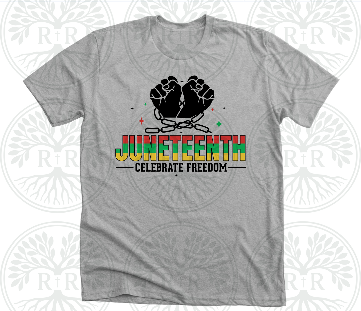 Juneteenth Chains Broken T-Shirt