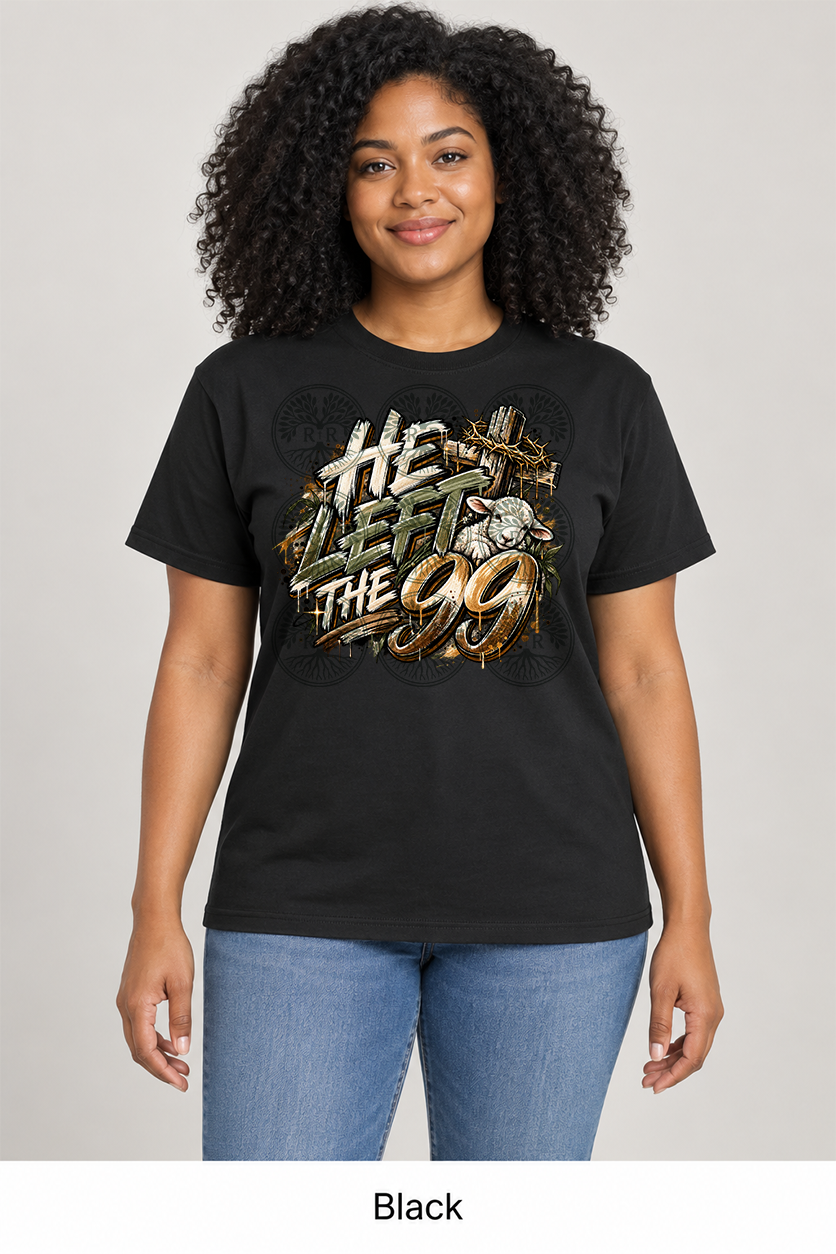 He Left the 99 T-Shirt