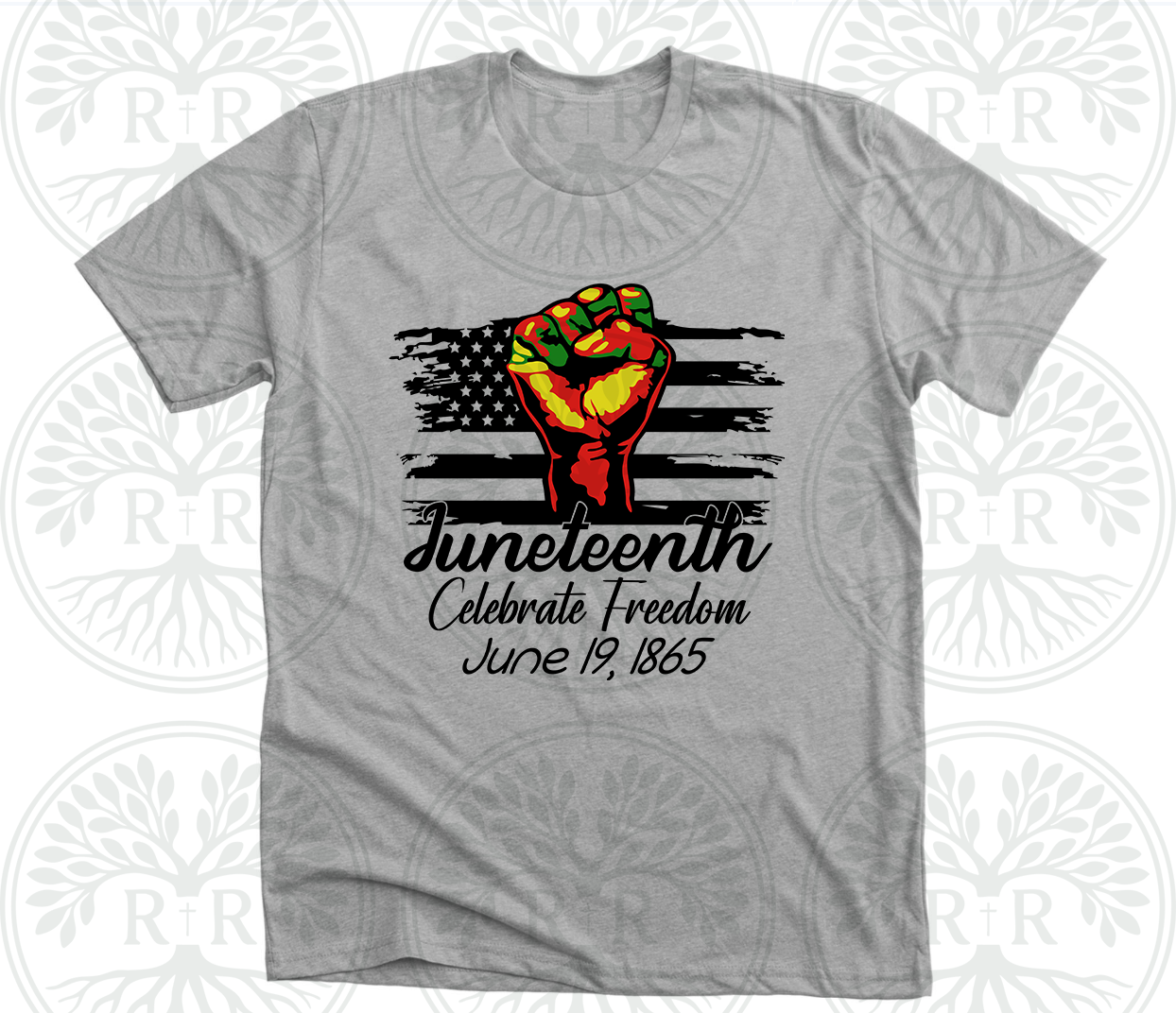 Juneteenth Flag T-Shirt