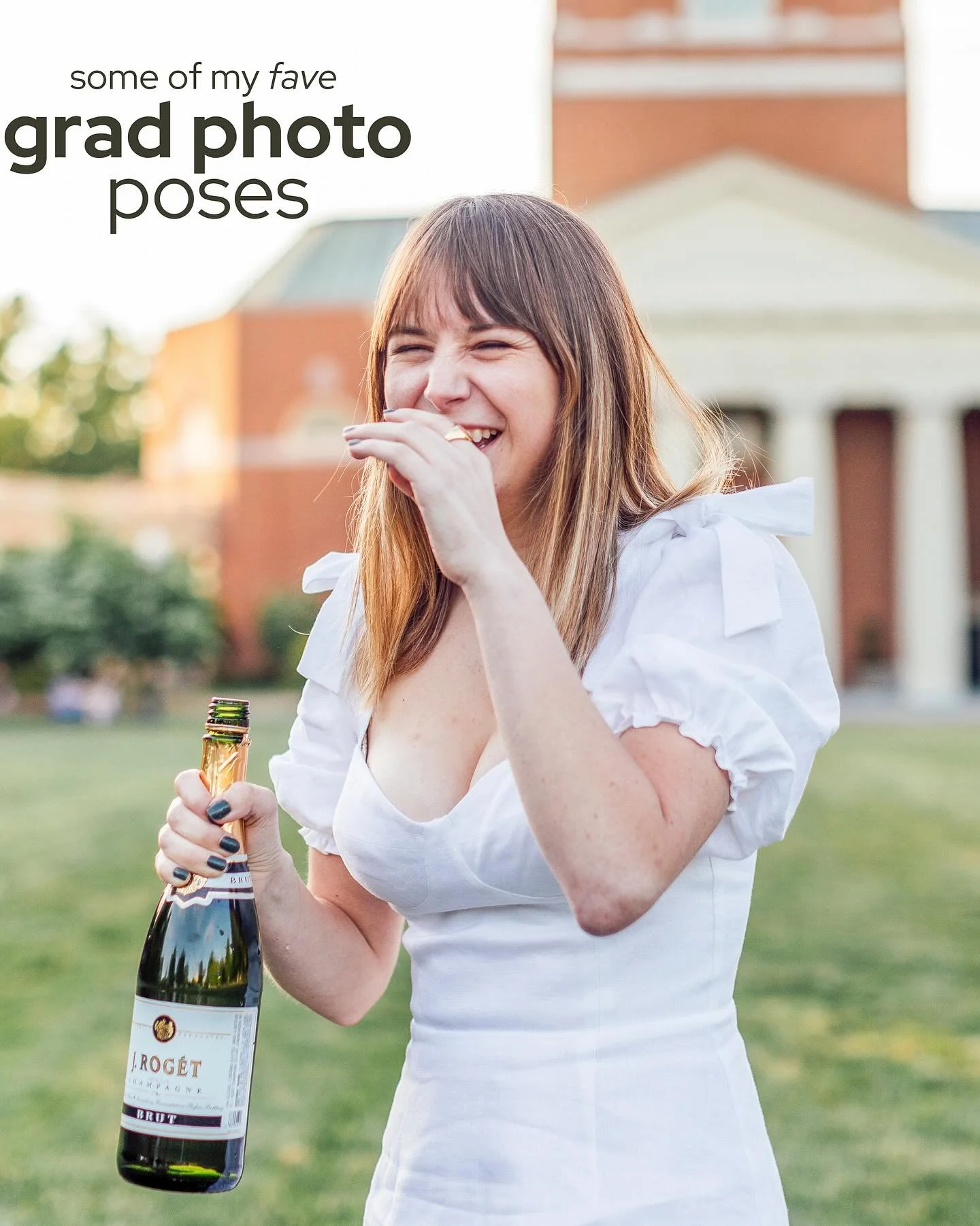 Not sure what to do with your hands? I&rsquo;ve got you! 

Here are some of my favorite poses for graduation photos. 

One of the biggest things I hear before sessions is: &ldquo;I&rsquo;m awkward in photos,&rdquo; and I promise, you&rsquo;re not. Yo