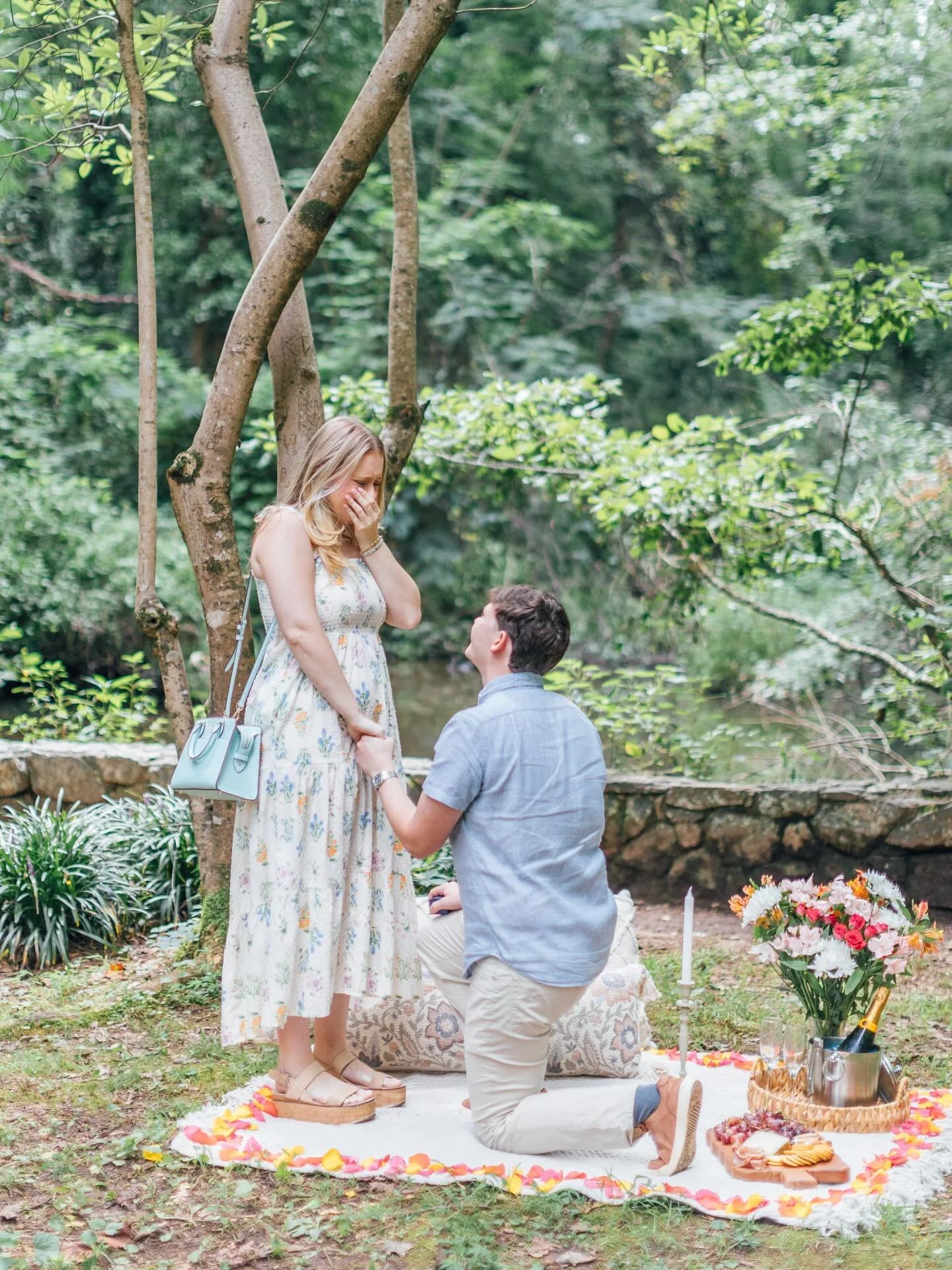 In August, I flew to Charlotte on a secret mission: to capture the moment two of my favorite people said &ldquo;yes&rdquo; to forever. I love capturing love. 

#engagmentphotography #engagement #proposal #couplesphotography #weddingphotography #maryl
