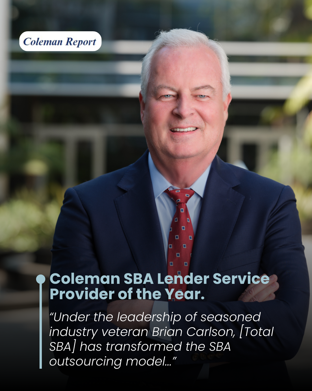 Total SBA, Brian Carlson