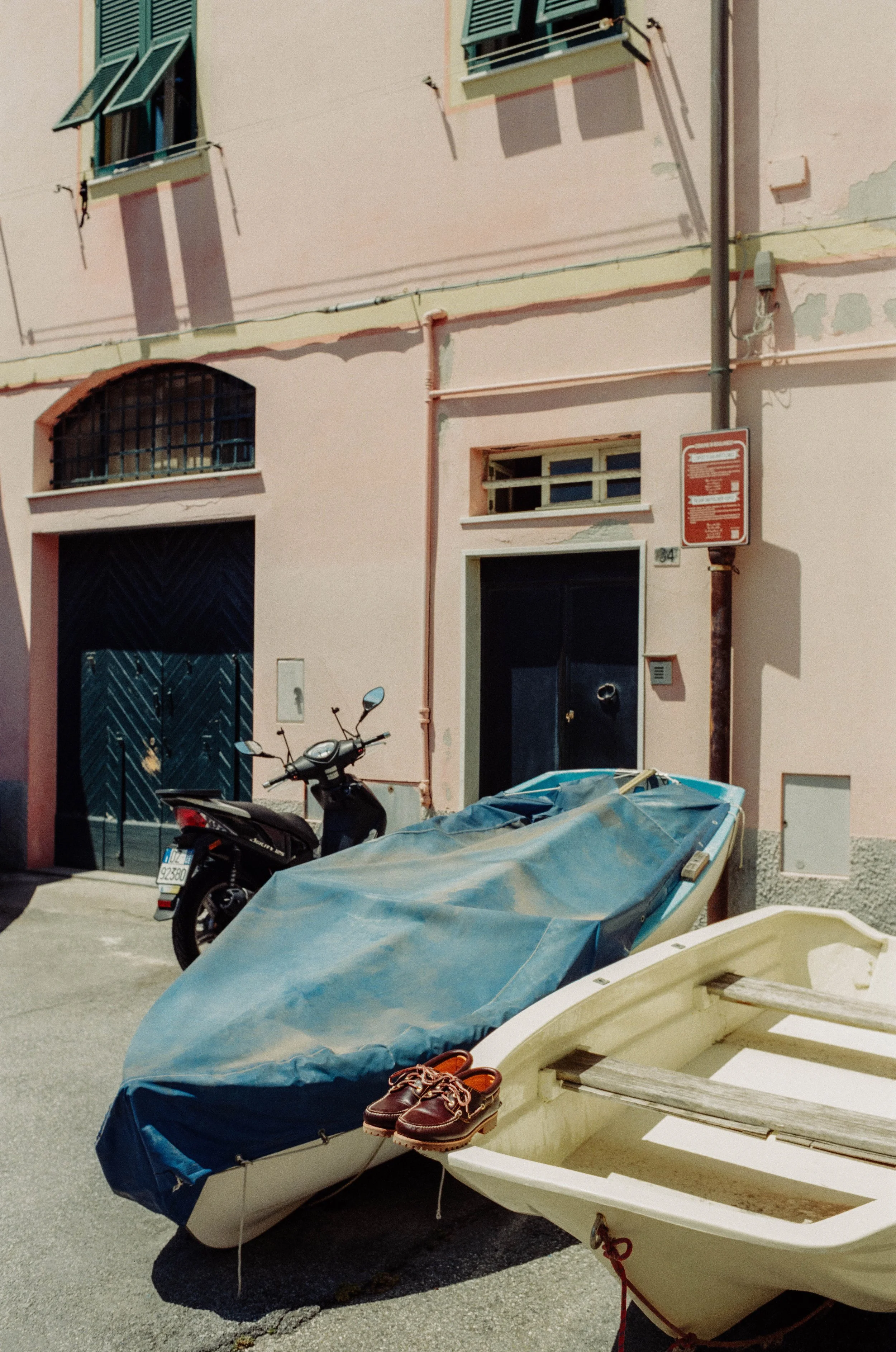 Une journée à Camogli avec Timberland en Argentique