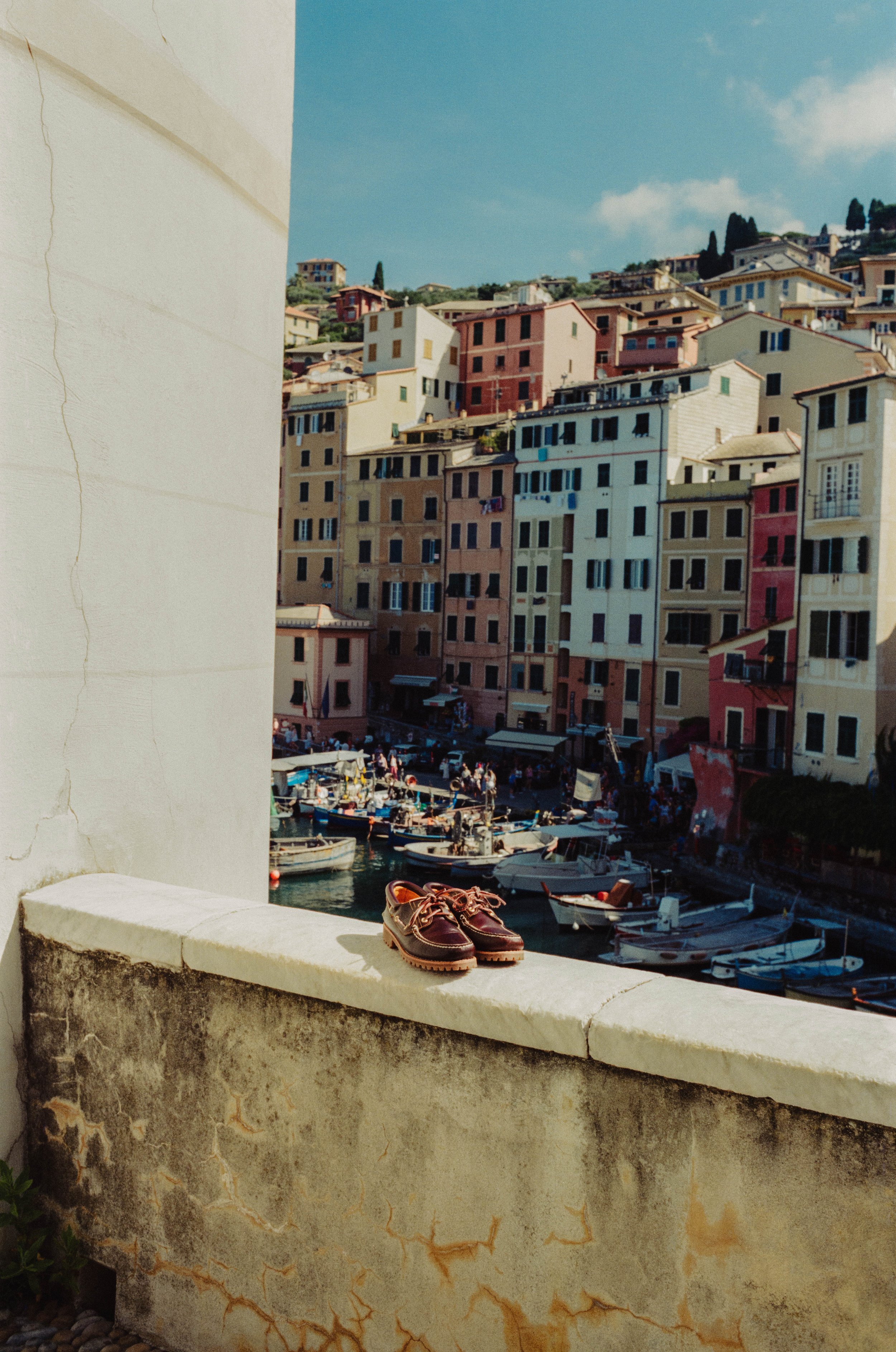 Une journée à Camogli avec Timberland en Argentique