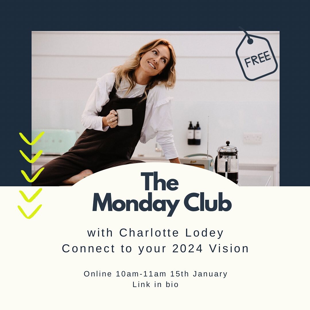 ITS BACK!!! ☕️ 

Come and join me on Monday the 15th for an hour of positive vibes, momentum and motivation as I bring back the Monday Club that saw hundreds of you connect during lockdown. 

This time I&rsquo;m focusing on aligning to your visions f
