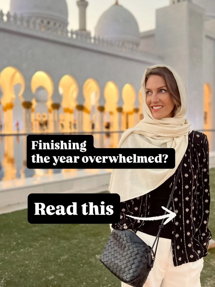 High-achieving women often mistake overwhelm for &ldquo;not being capable enough.&rdquo;

But overwhelm is simply what happens when you&rsquo;ve been functioning beyond capacity for too long with too little space to breathe.
So if this is you, you&rs