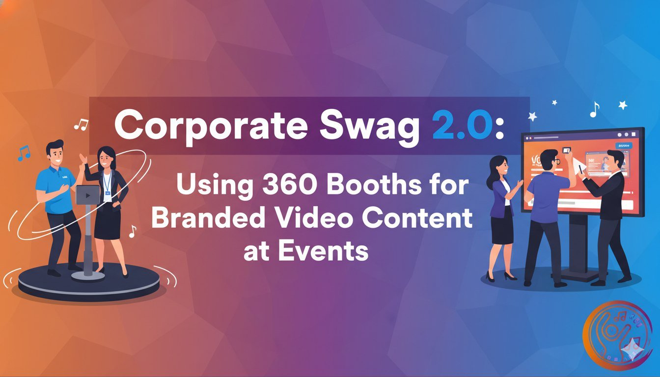 Corporate Swag 2.0: Using 360 Booths for Branded Video Content at Events