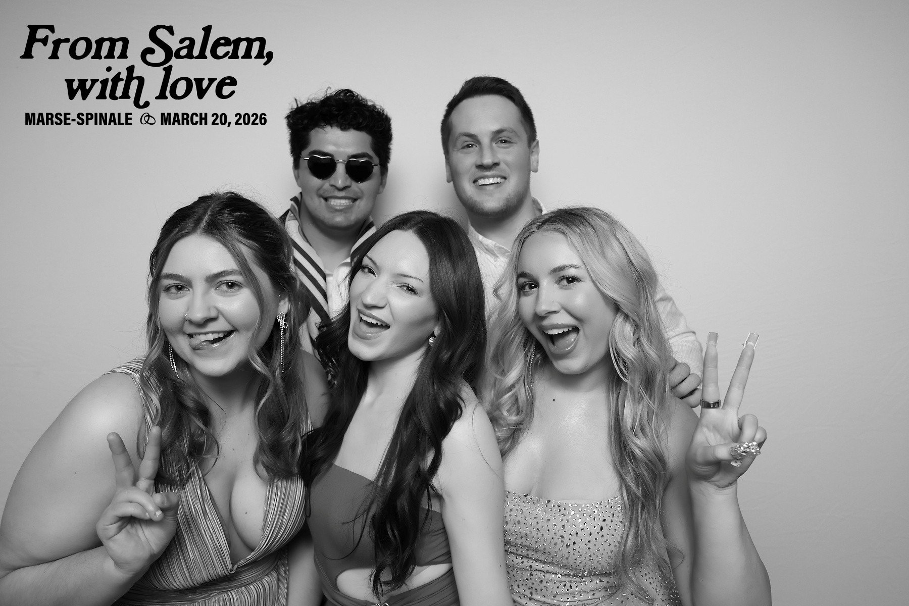 Glam photobooth pictures