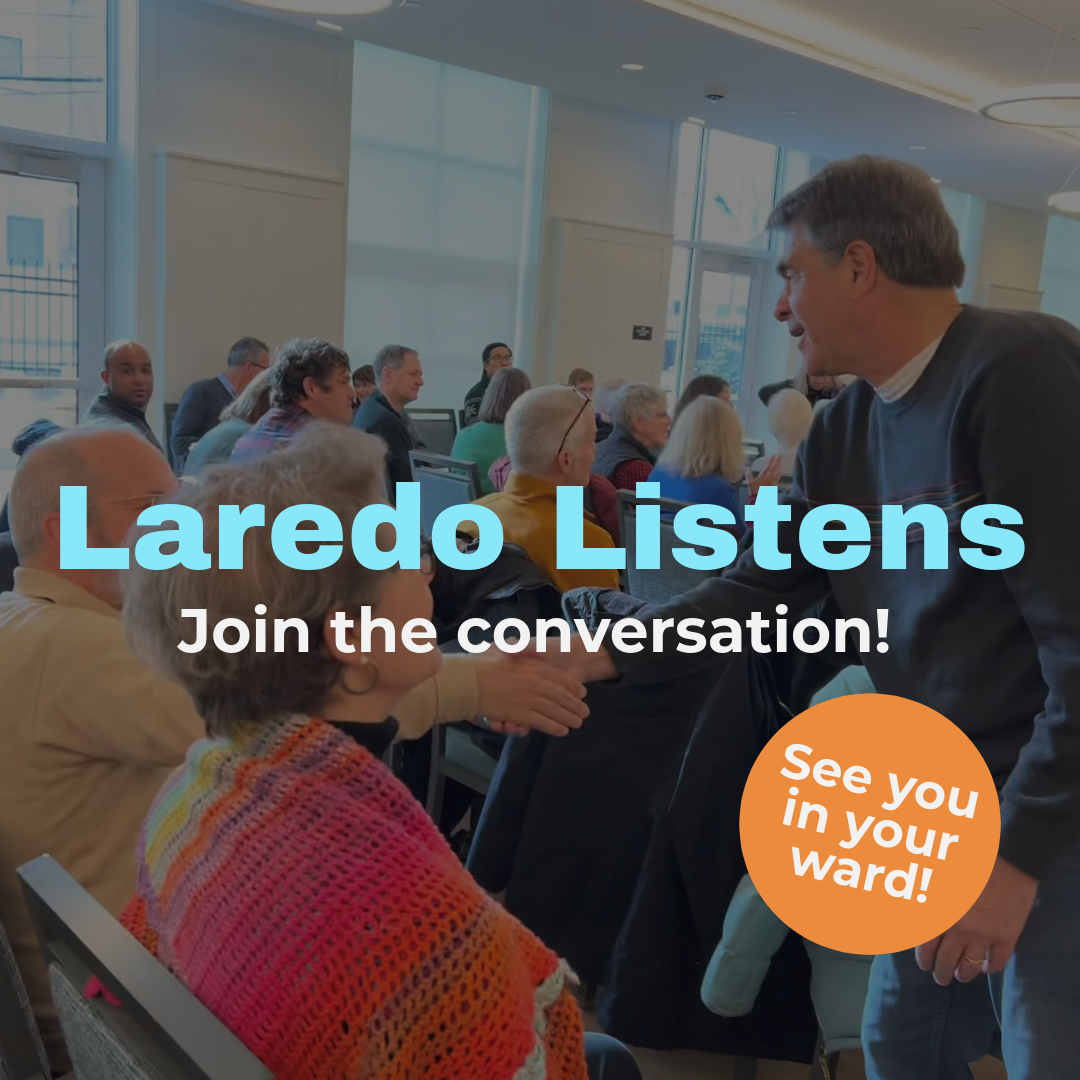 Mayor Laredo listening tour @ Bigelow 