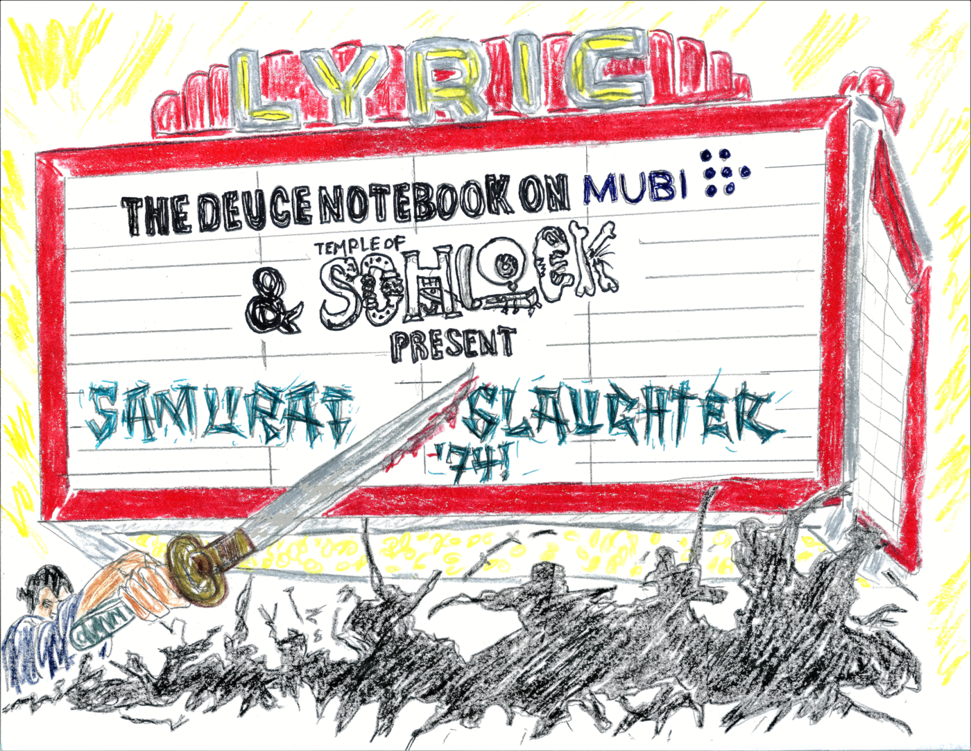 The Samurai Cinema Slaughter of ‘74 (The Deuce Notebook)