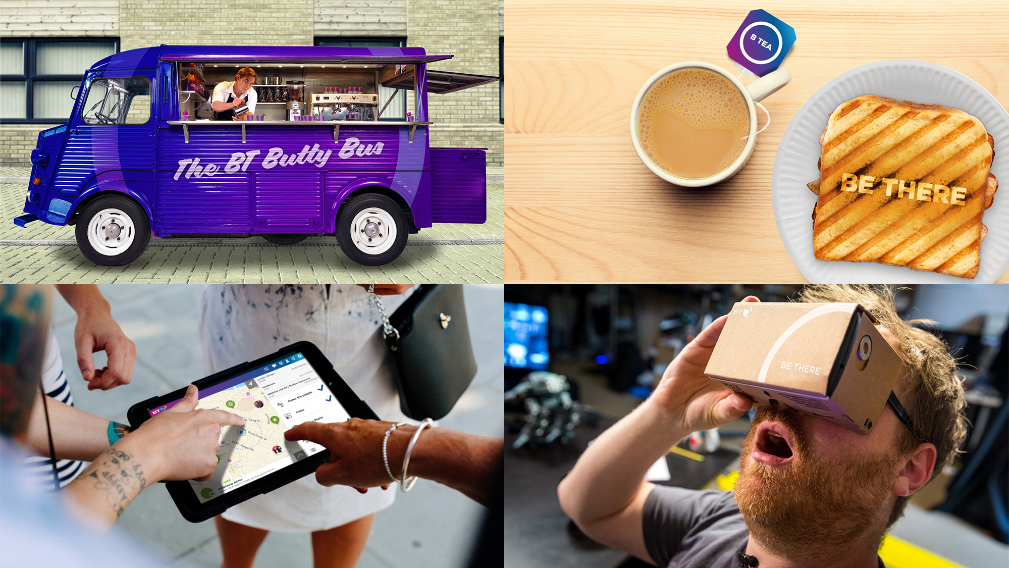 BT 'Be There' Internal Brand activations