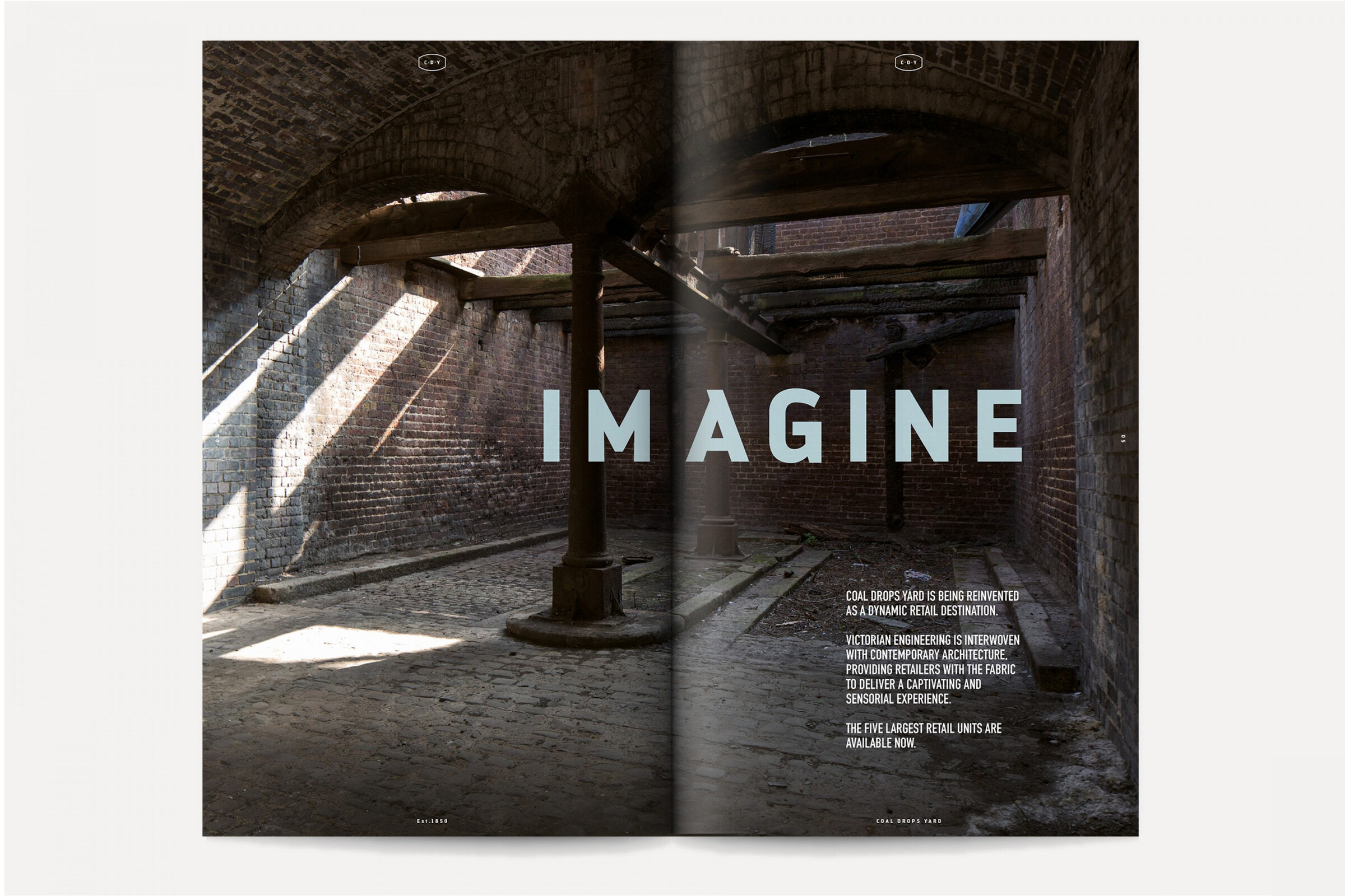 Print design: Double-page spread