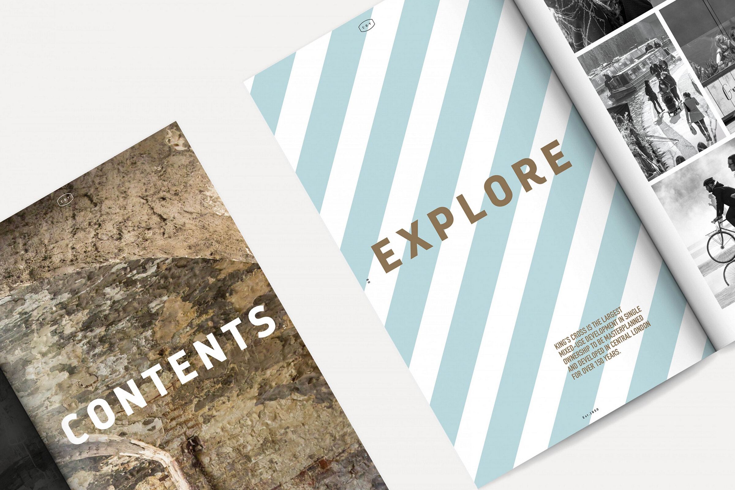 Print design: Double-page spread