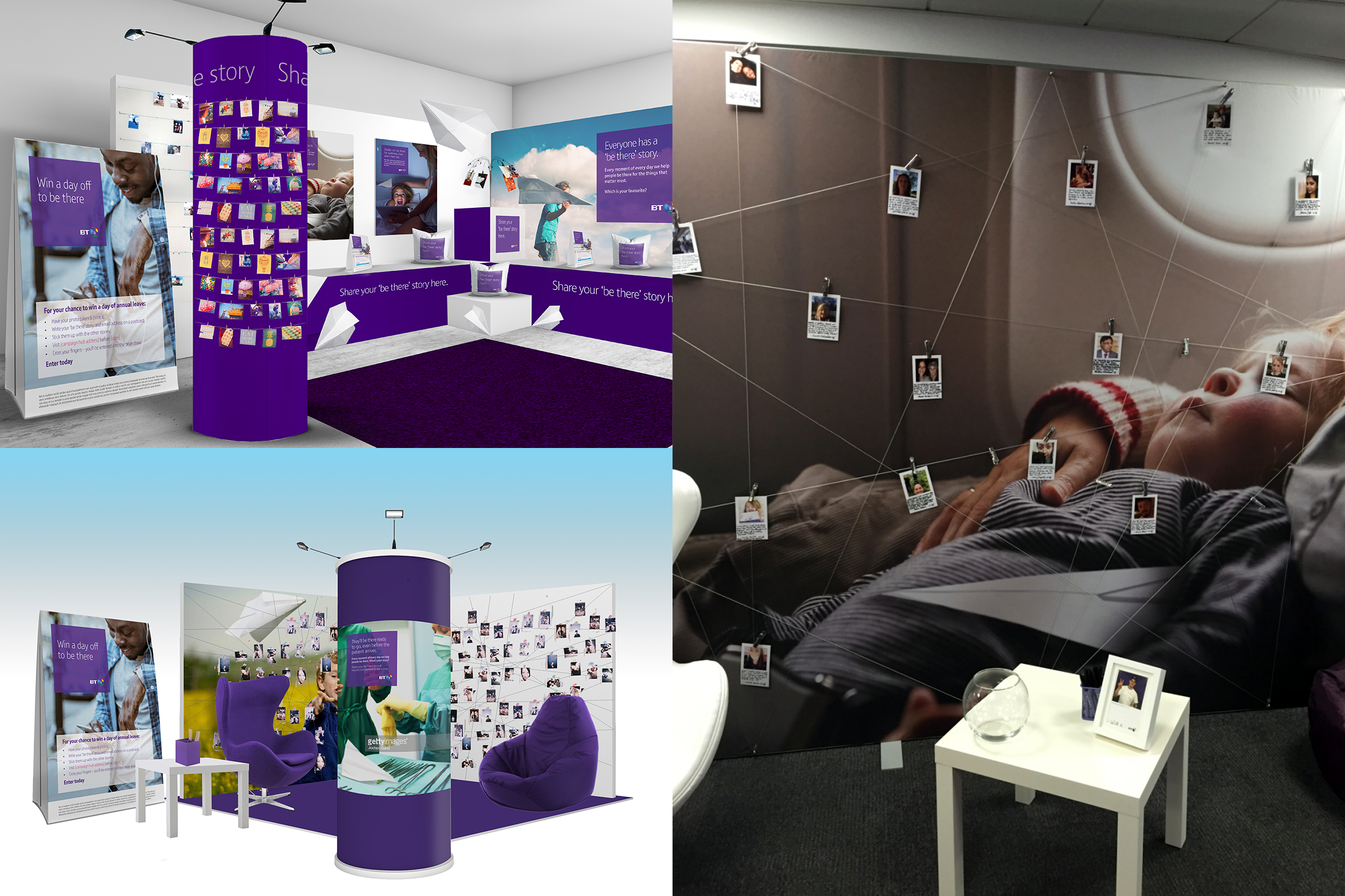 BT 'Be There'  Internal Events and experiential