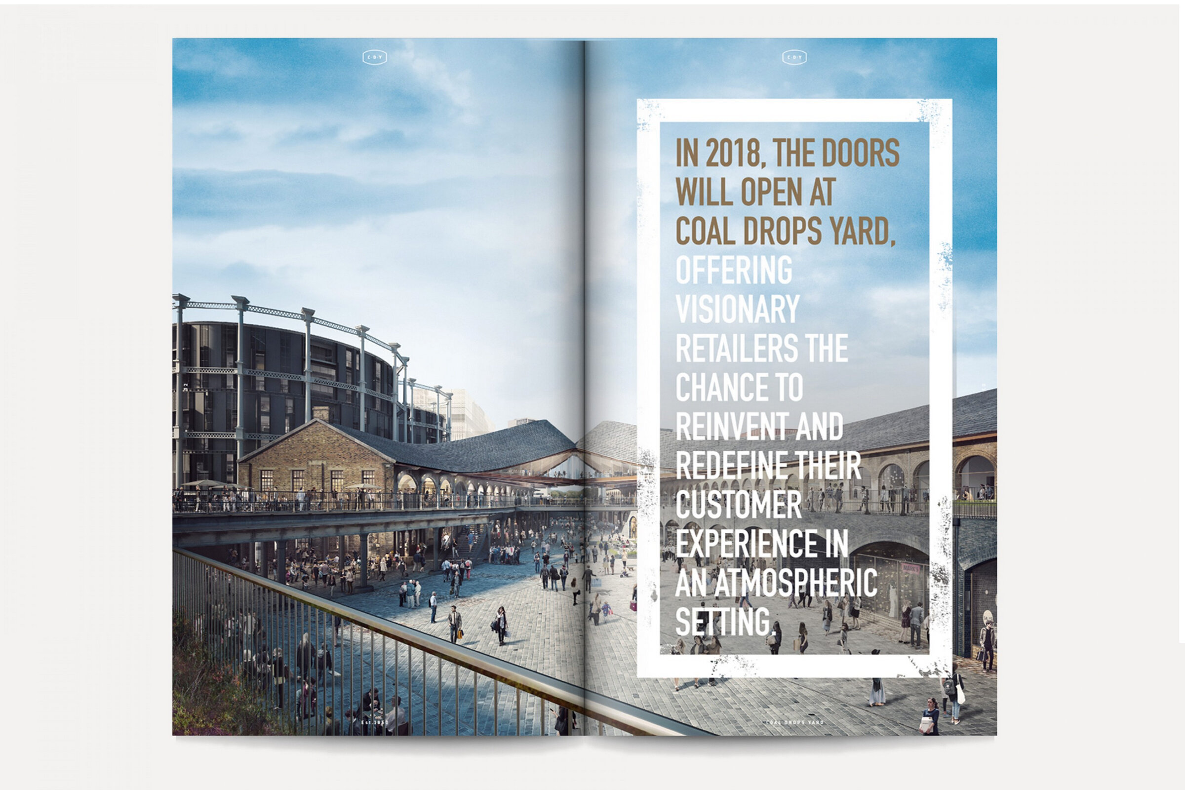 Print design: Double-page spread