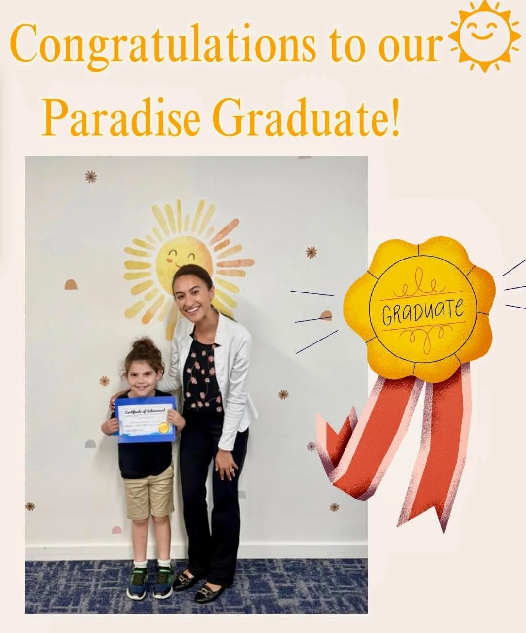 ☀️ Keep reaching for the stars! Your journey is just getting started! 💫 

#ParadiseSpeechTherapy #SpeechTherapyForKids #PediatricSpeechTherapy #SpeechTherapistFortLauderdale #SpeechTherapyBroward #SpeechTherapyFlorida #FortLauderdaleMoms #BrowardCou