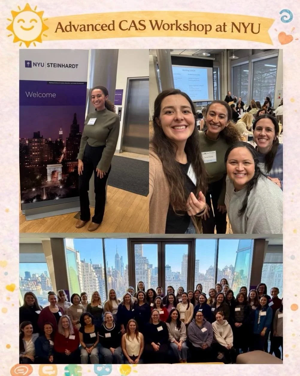 What an incredible experience attending the Advanced Childhood Apraxia of Speech Workshop at NYU. We gained valuable insight into the latest research and evidence-based strategies for supporting children with CAS, including learning from Dr. Maria Gr