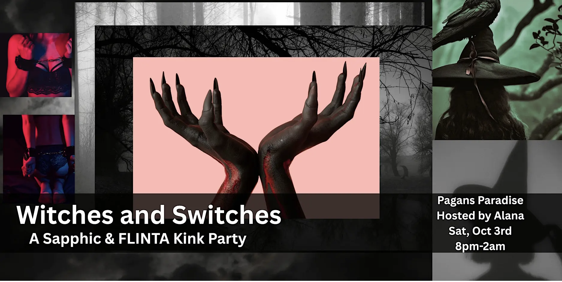Sapphic & FLINTA Klnk Party - Witches & Switches!