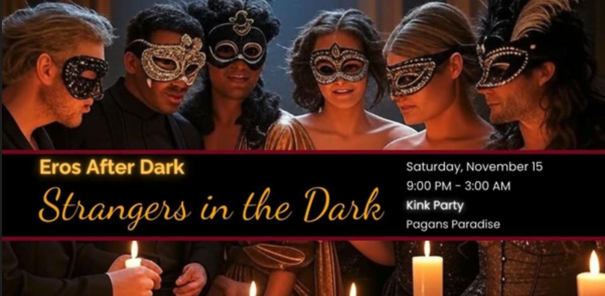 Strangers in the Dark: A Masquerade Affair Kink Play Party!