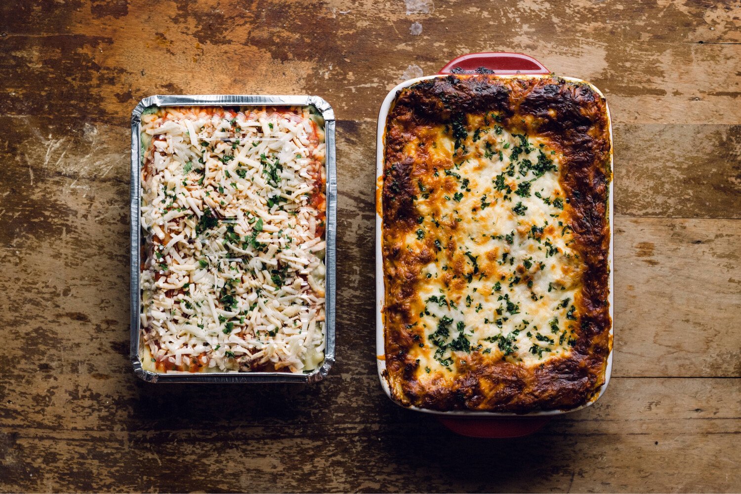 Vegetarian Lasagna for 2