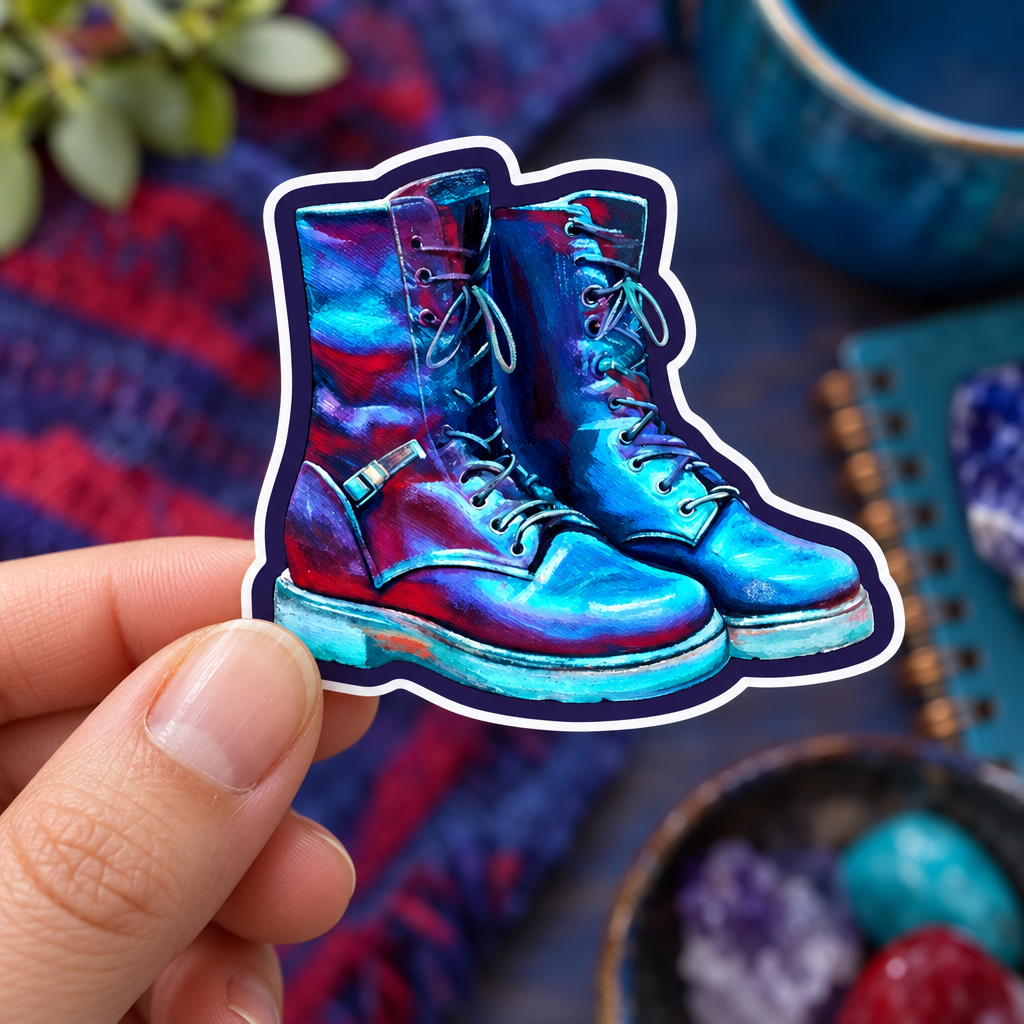 "Eagle Eye Boot" Sticker