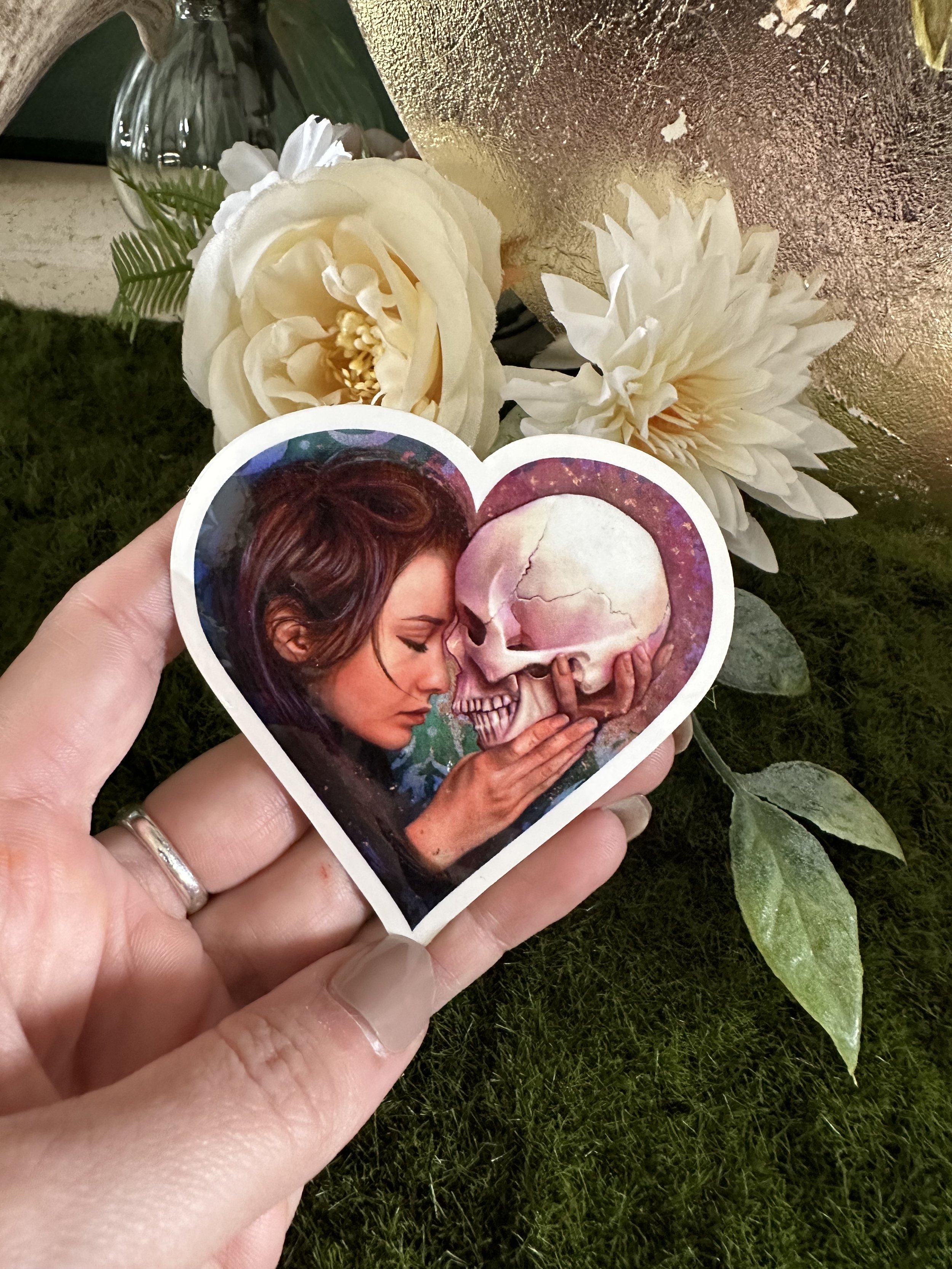 "She Walk in Darkness" Sticker