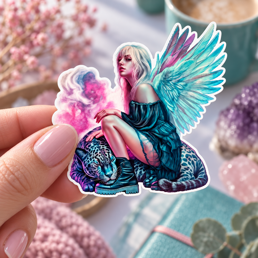 "Wild & Winged" Sticker
