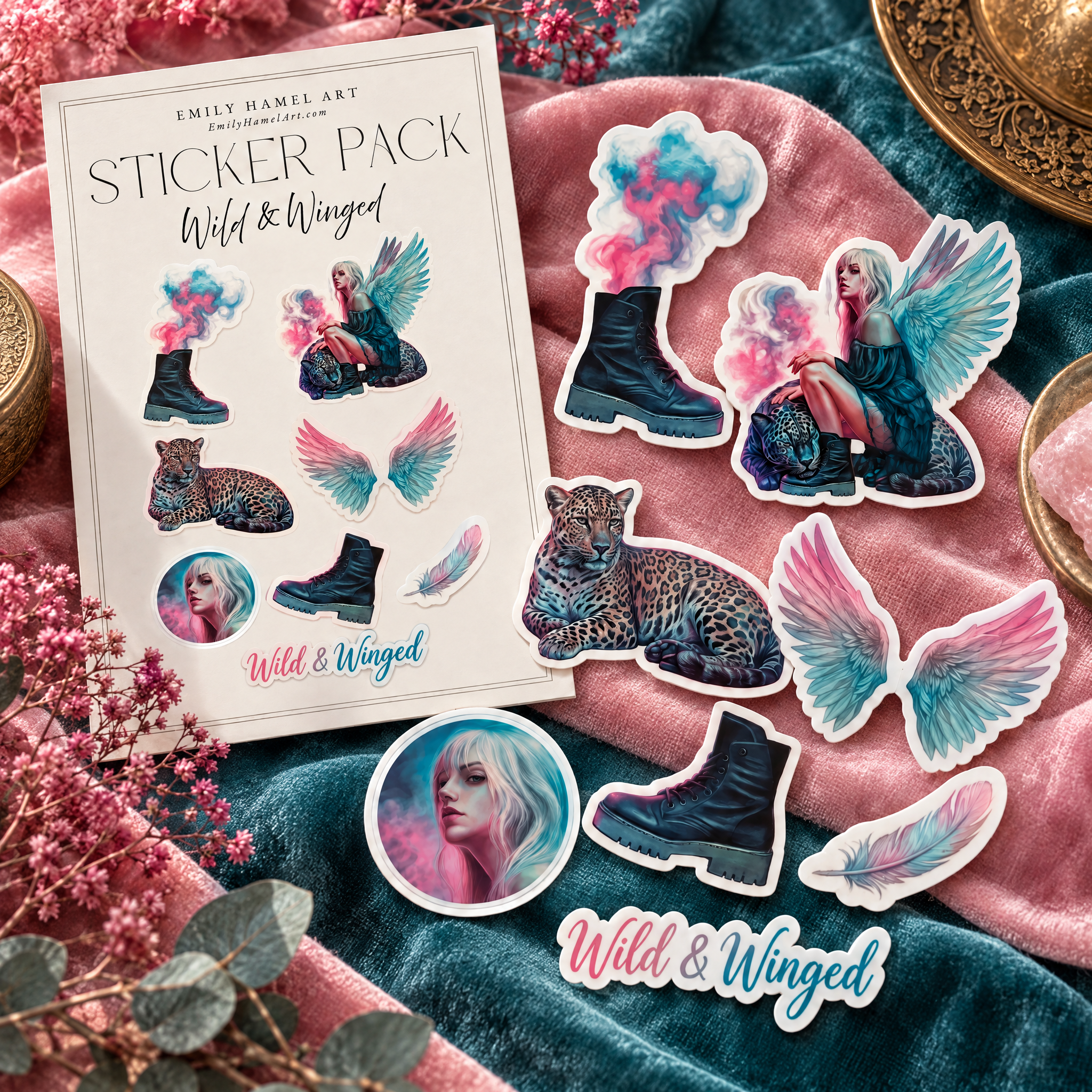 "Wild & Winged" Sticker Pack