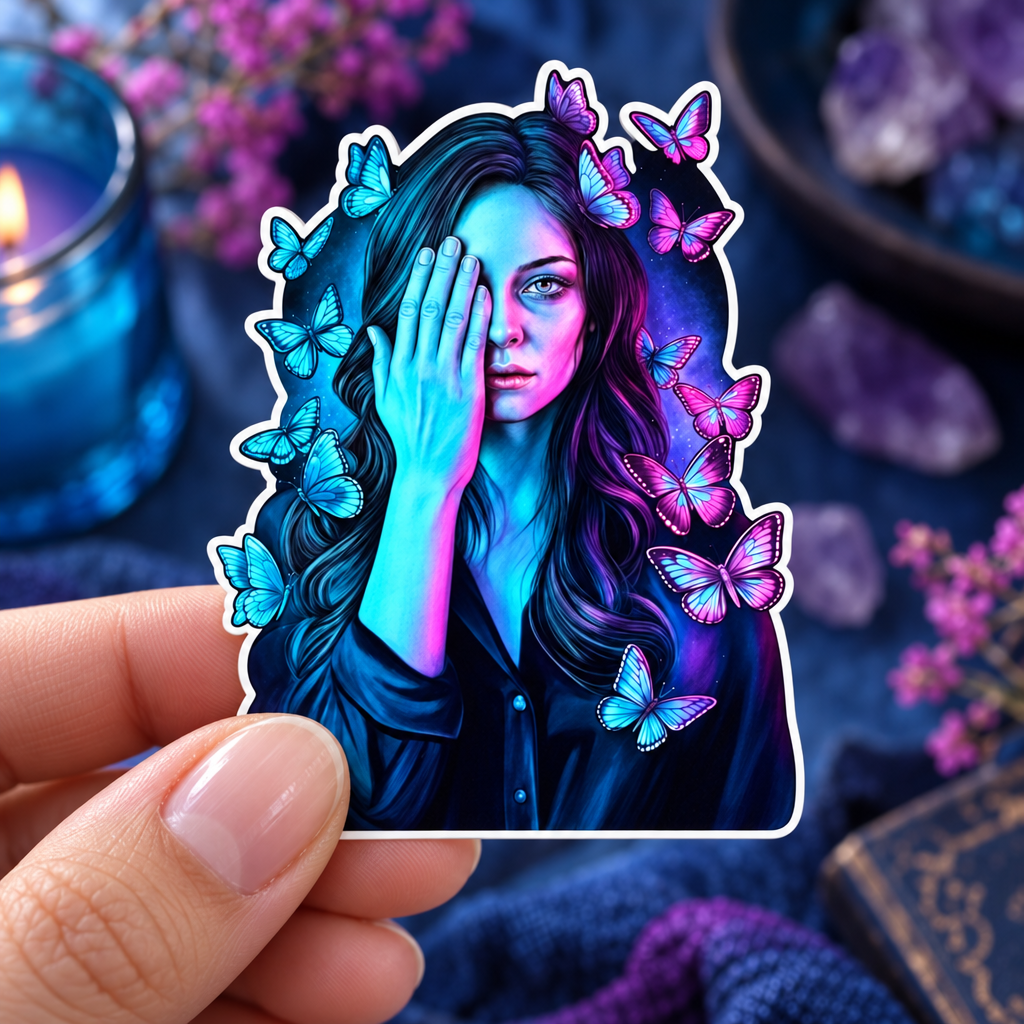 "Scry" Sticker