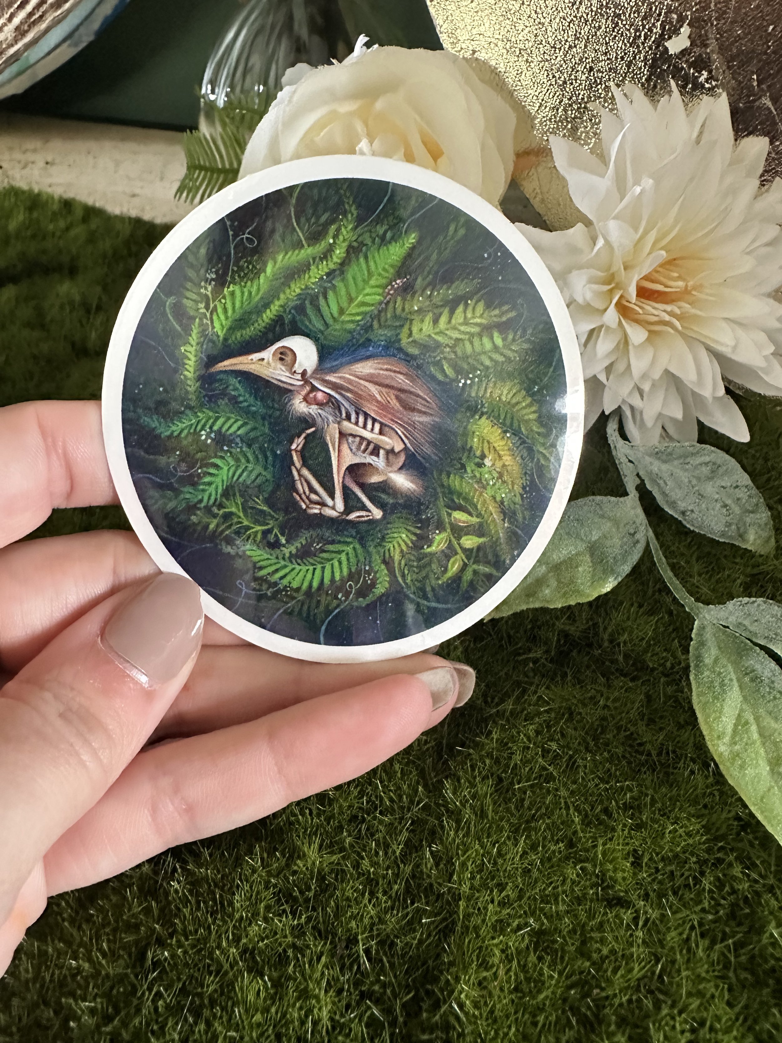 "Wreathed in Green" Sticker