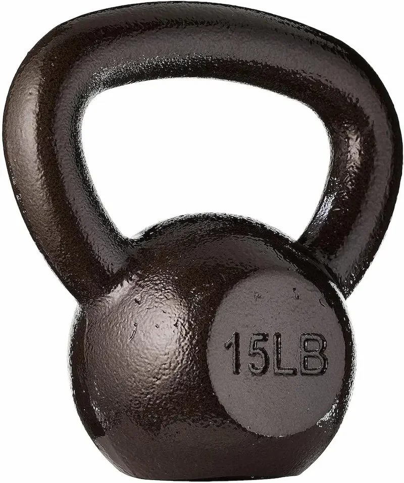 Kettlebell — 15 Pounds recommended by PhysioVictory physical therapist