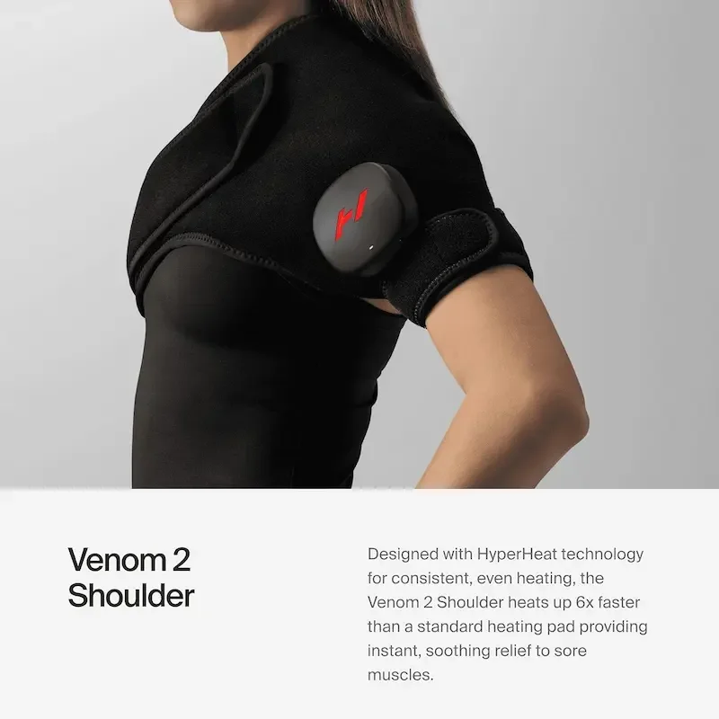 Hyperice Venom 2 Right Shoulder Wrap recommended by PhysioVictory physical therapist