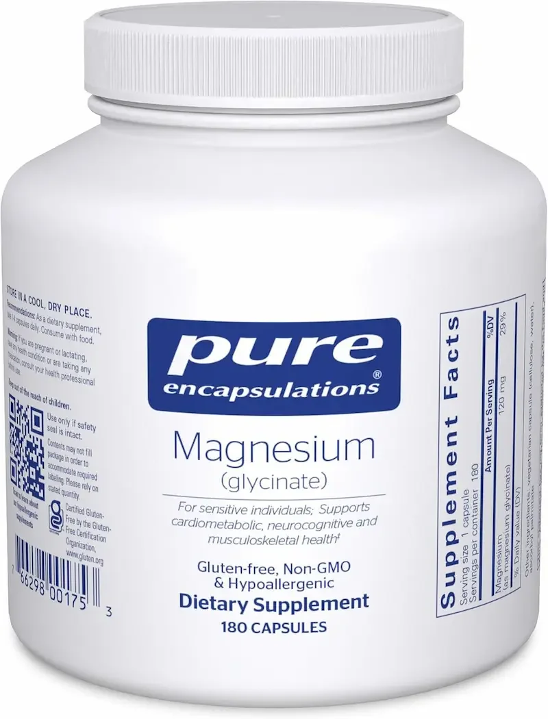 magnesium glycinate for nerve and muscle health