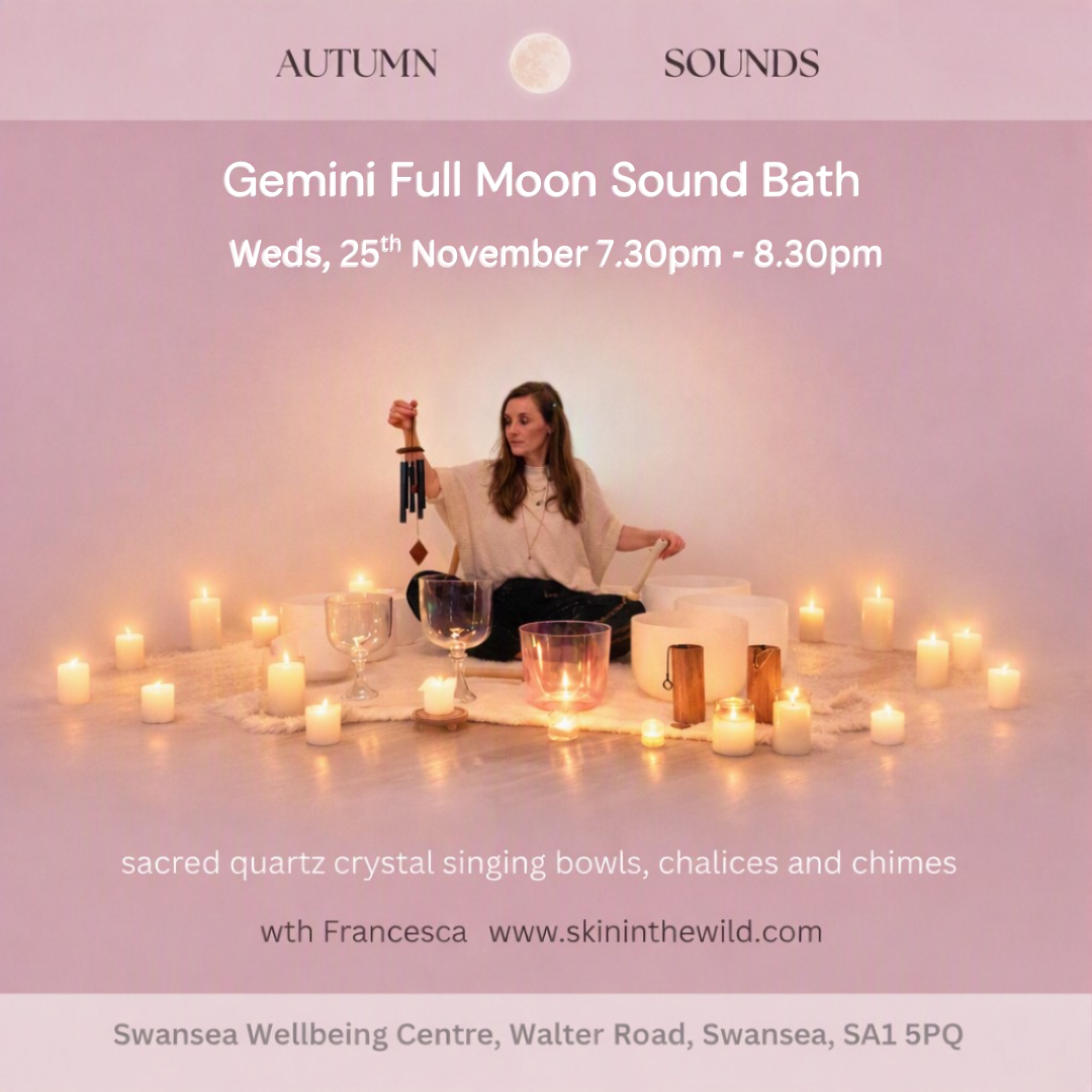 Full Moon Sound Bath Weds 25th November, 7.30pm