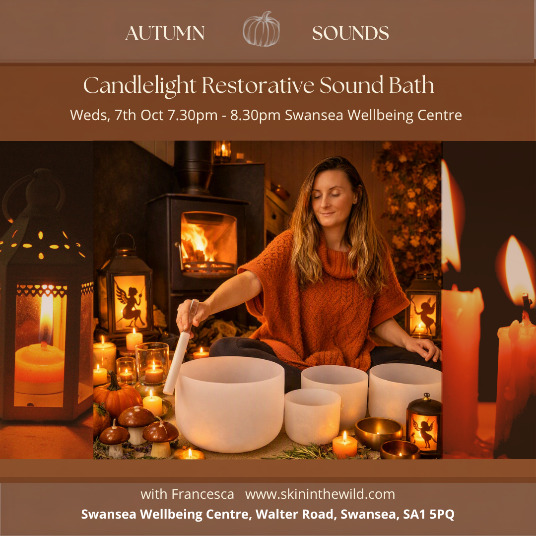 Candlelight Restorative Sound Bath 7th Oct, 7.30pm Swansea Wellbeing Centre