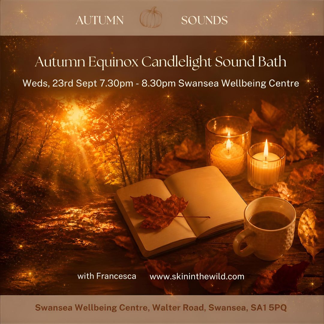 Autumn Equinox Sound Bath Weds 23rd Sept, 7.30pm Swansea Wellbeing Centre