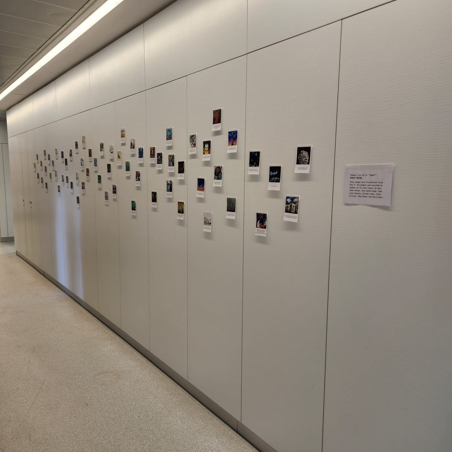 We made a DALL-E exhibition