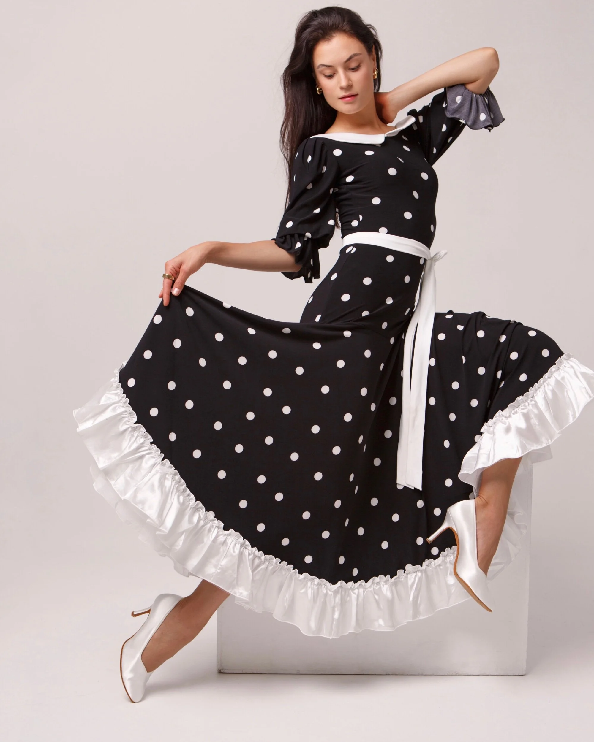 Polka dot dress