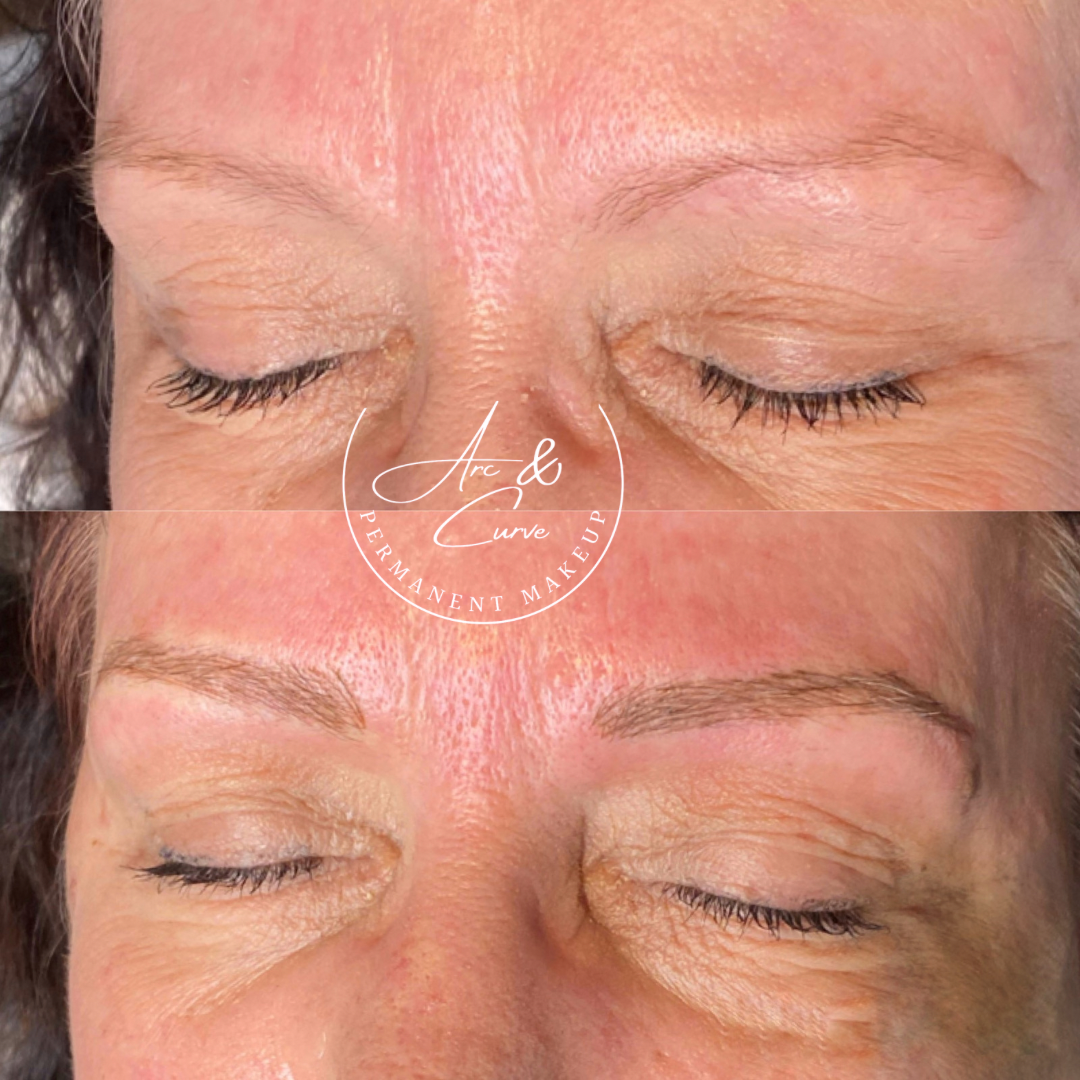 before and after brows vermont