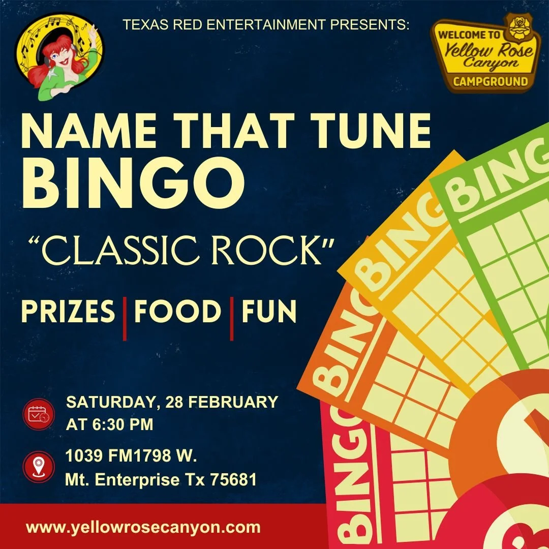 NAME THAT TUNE BINGO