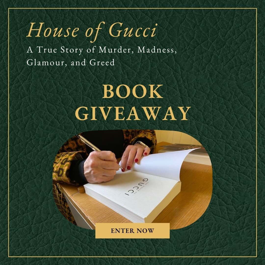 I have been extremely touched by all of the comments, messages, and well wishes over my journey with House of Gucci.

It is time to give back! I will be signing and sending two books next Monday, January 17th.&nbsp;

Here is how to enter to get your 
