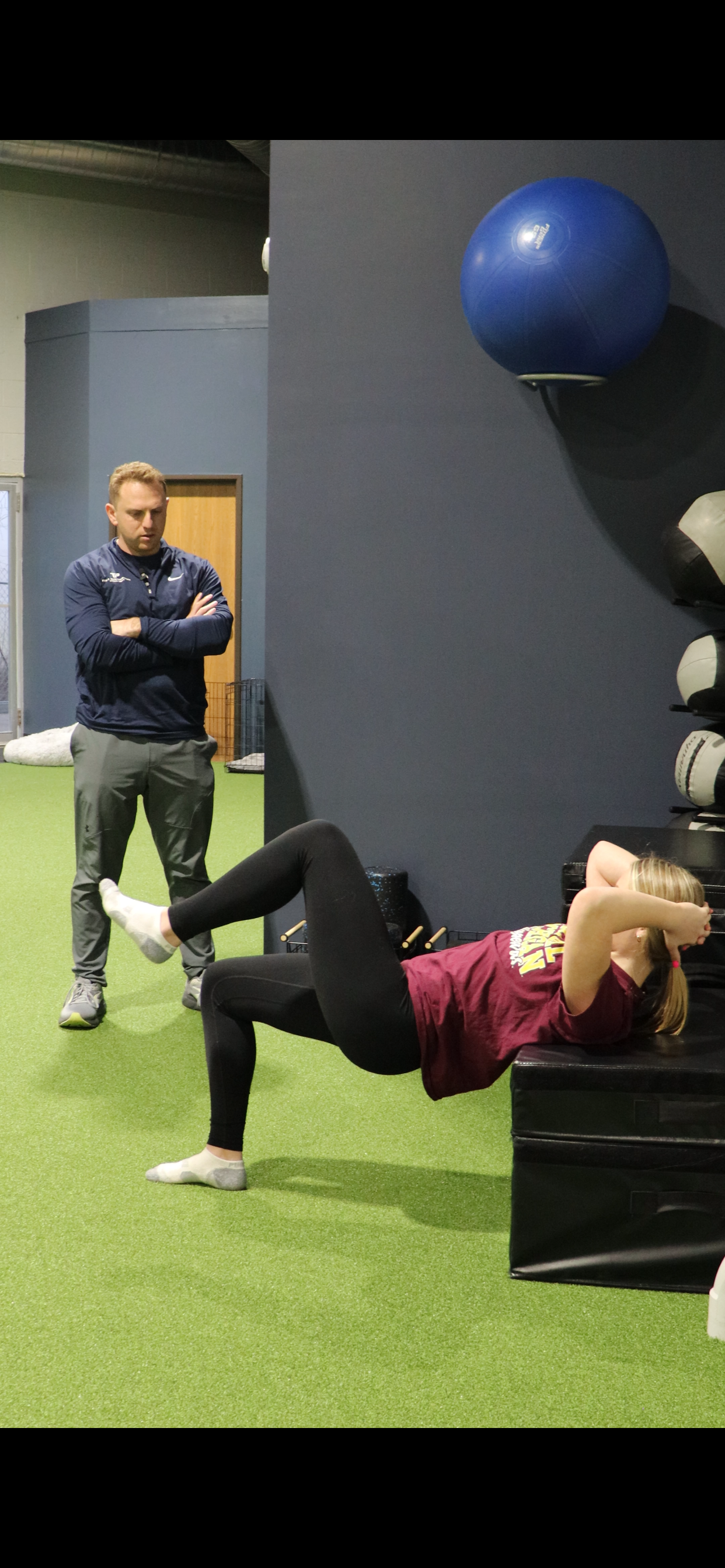 High school gymnast lower back pain physical therapy West Bloomfield