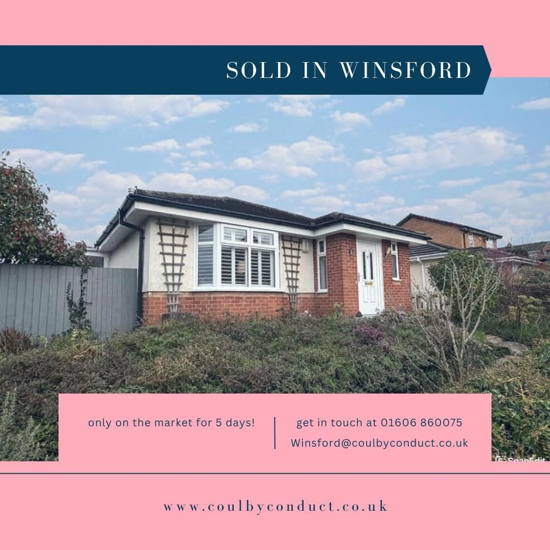 🏡💨 SOLD in just 5 DAYS! 🏡💨 If you're thinking of selling in Winsford, Cheshire, we've just proven how quickly we can get results! Don't wait&mdash;call us TODAY on 01606 860075 to arrange your FREE valuation and see how we can make your sale a su