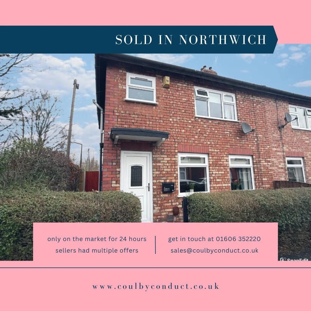 🚀 SOLD IN 24 HOURS WITH MULTIPLE OFFERS! 🚀 If you're thinking of selling in Northwich, Cheshire, we've just set a new standard! Don't miss out on this level of success. Call us NOW on 01606 352220 to arrange your FREE valuation and let's make your 