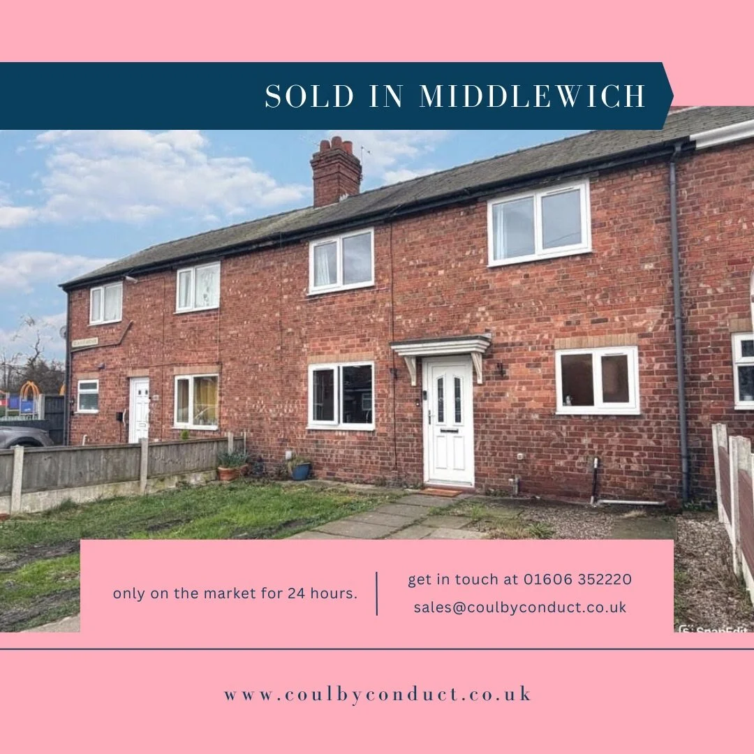 🚀 SOLD IN 24 HOURS WITH MULTIPLE OFFERS! 🚀 If you&rsquo;re thinking of selling in Northwich, Cheshire, we&rsquo;ve just set a new standard! Don&rsquo;t miss out on this level of success. Call us NOW on 01606 352220 to arrange your FREE valuation an