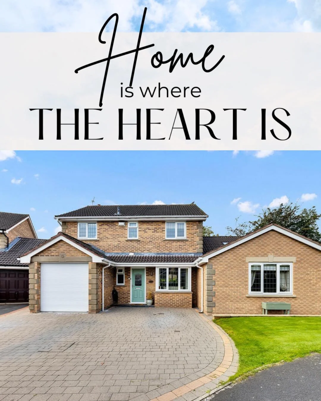🏡❤️ 'Home is where the heart is,' and as estate agents, we're in the business of finding you that perfect place to call home. Whether it's a cozy first  home or a spacious family home, let us help you find the place where your heart truly belongs. C