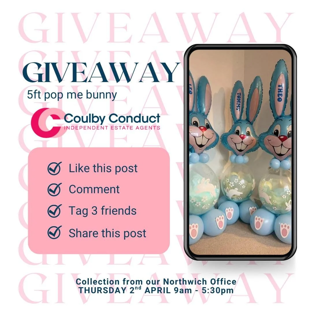 ✨GIVEAWAY✨

Win a 5ft pop me bunny balloon
To enter:
 - Like this post 
 - Comment
 - Tag 3 friends 
 - Share this post 

BONUS ENTRY TAG US WHEN YOU SHARE 

*giveaway ends Sunday 29th of March - winner announced on Monday 30th of March - collection 
