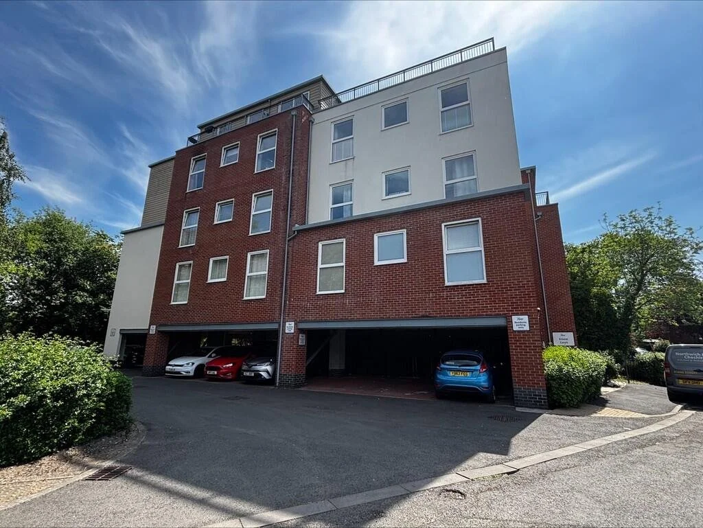 Offered for sale with no onward chain, this well-presented two-bedroom apartment is available on a 25% shared ownership basis and is ideally located within walking distance of Northwich town centre.

Situated on the third floor, the apartment benefit