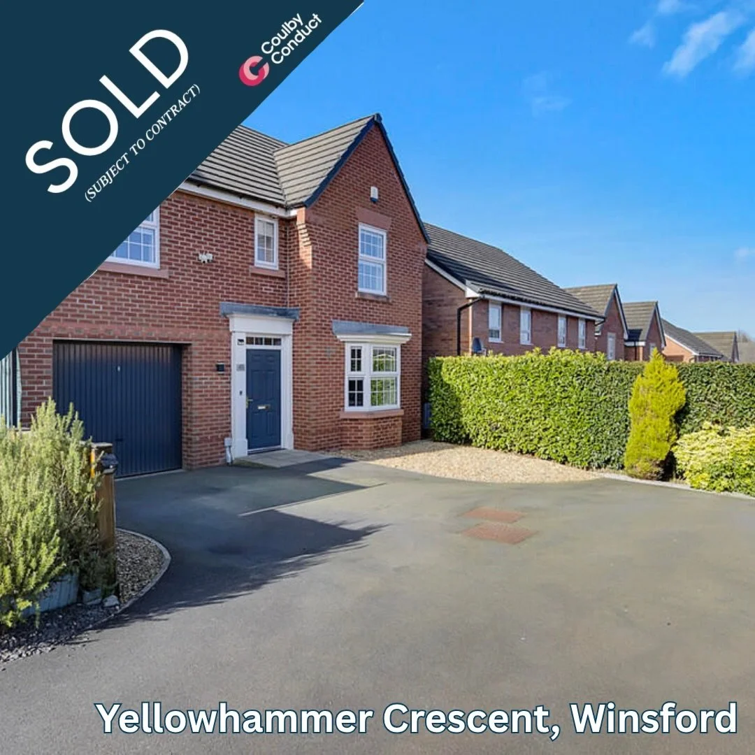 🏡 SOLD THIS WEEK in Coulby Conduct, Winsford! 🎉

- Yellowhammer Crescent, Winsford
- Hill Street, Winsford

More properties successfully sold with multiple offers received &mdash; demand in the area is strong and we have active buyers still looking